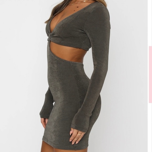 Make It Up Mini Dress Military white fox - Picture 4 of 6